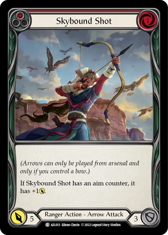 Skybound Shot card image, pitch 1