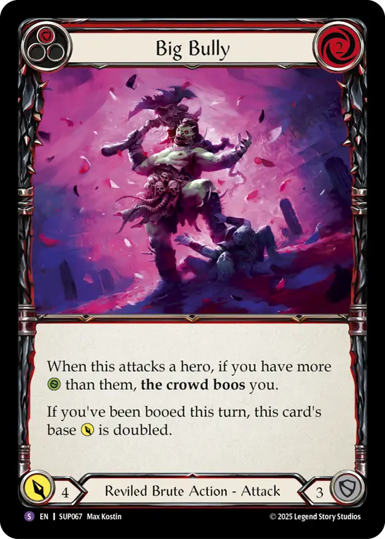 Big Bully card image, pitch 1