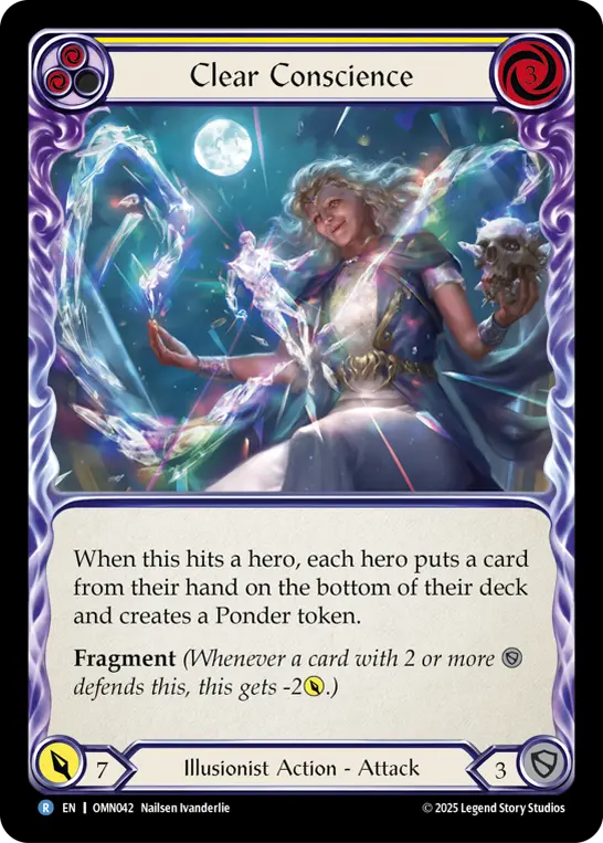 Clear Conscience card image, pitch 2