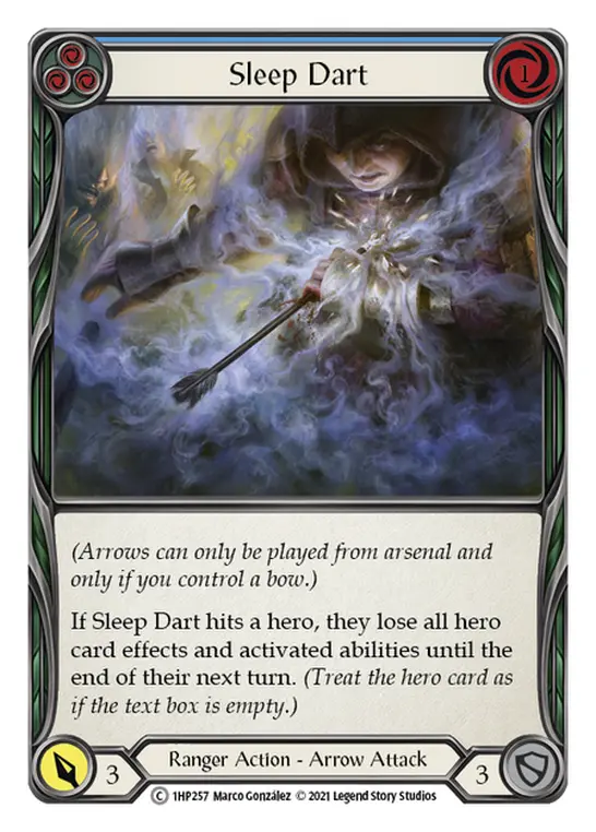 Sleep Dart card image, pitch 3