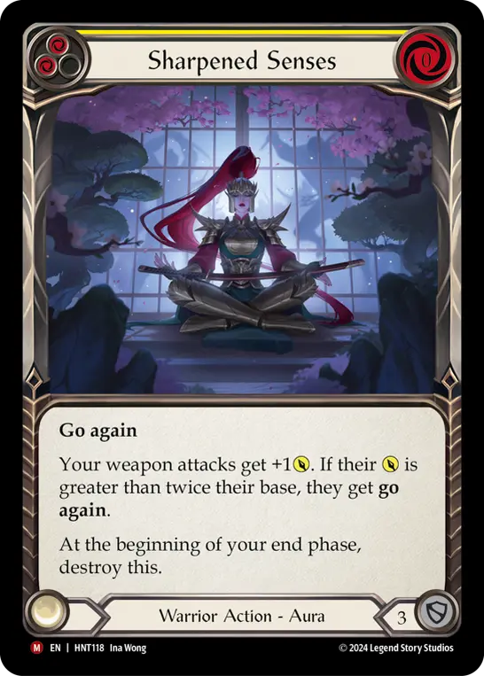 Sharpened Senses card image, pitch 2