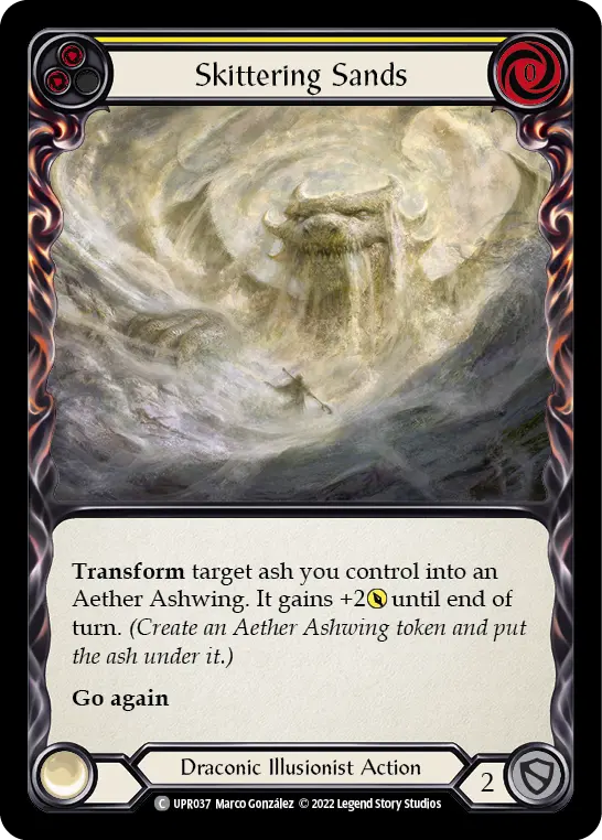 Skittering Sands card image, pitch 2