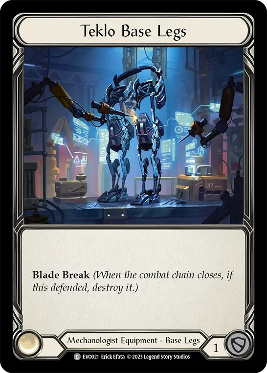 Teklo Base Legs card image