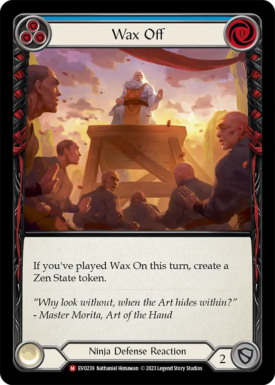 Wax Off card image, pitch 3