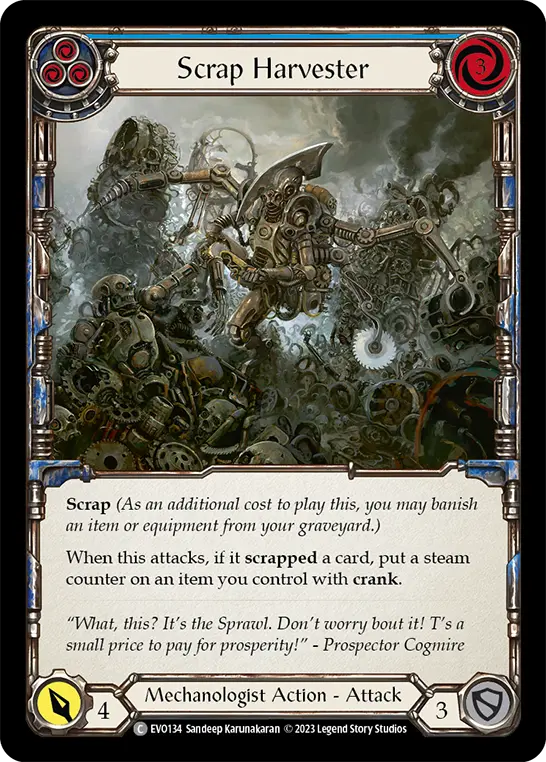 Scrap Harvester card image, pitch 3