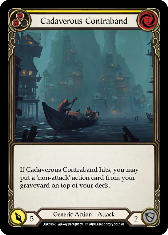 Cadaverous Contraband card image, pitch 2