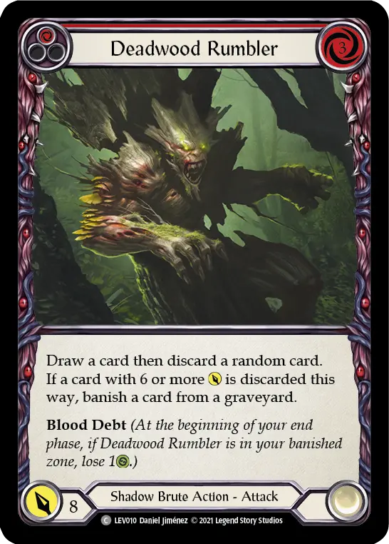 Deadwood Rumbler card image, pitch 1