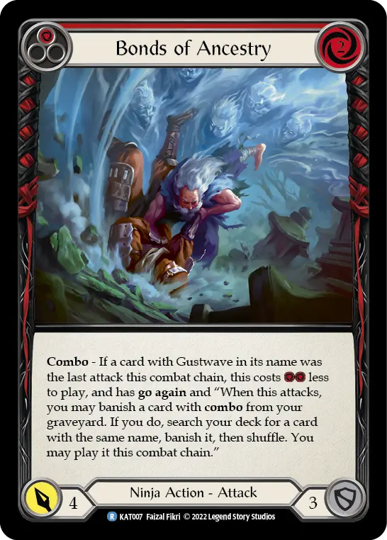 Bonds of Ancestry card image, pitch 1