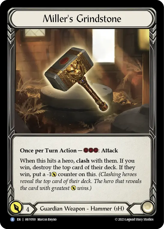 Miller's Grindstone card image