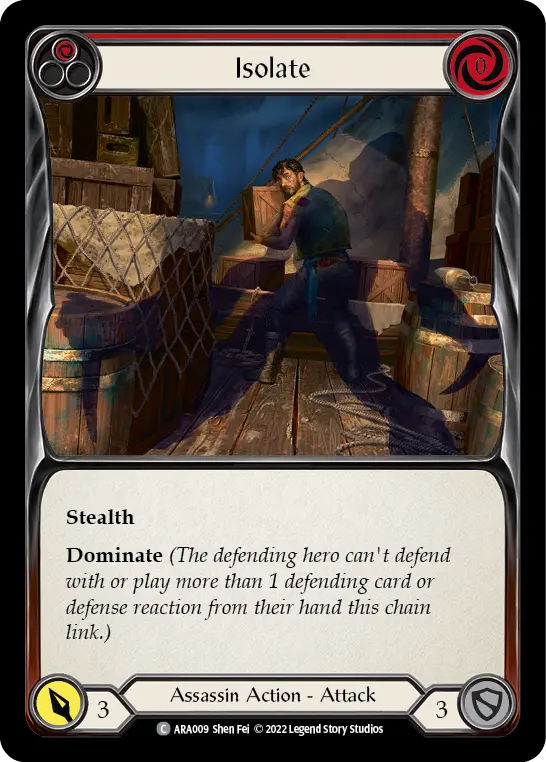 Isolate card image, pitch 1