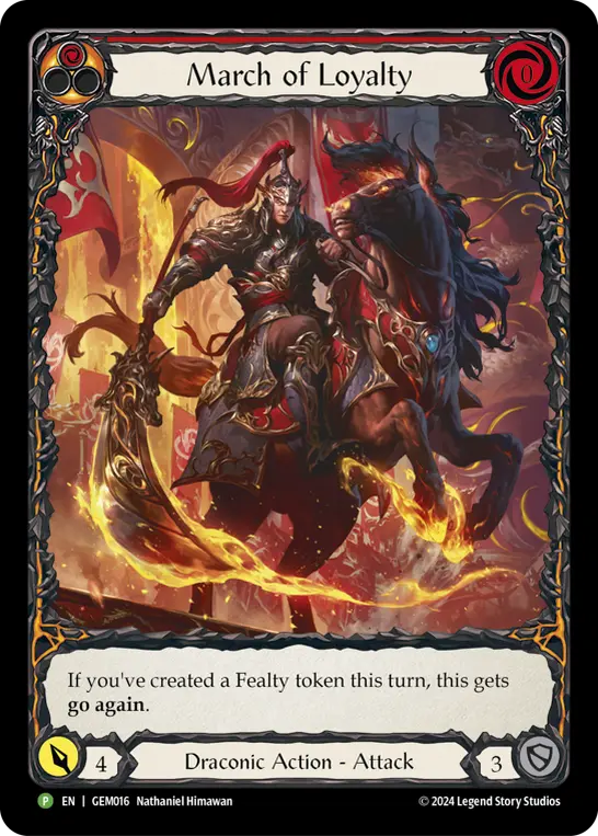 March of Loyalty card image, pitch 1