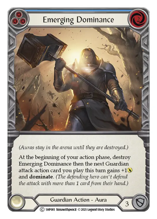 Emerging Dominance card image, pitch 3