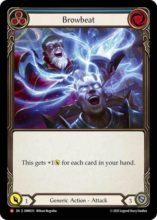 Browbeat card image, pitch 3