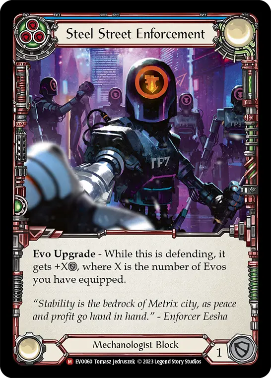 Steel Street Enforcement card image, pitch 3