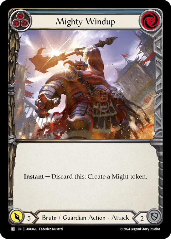 Mighty Windup card image, pitch 3