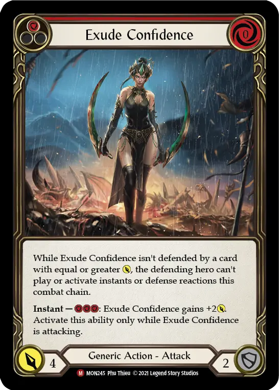 Exude Confidence card image, pitch 1