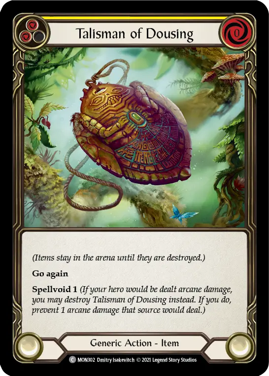 Talisman of Dousing card image, pitch 2