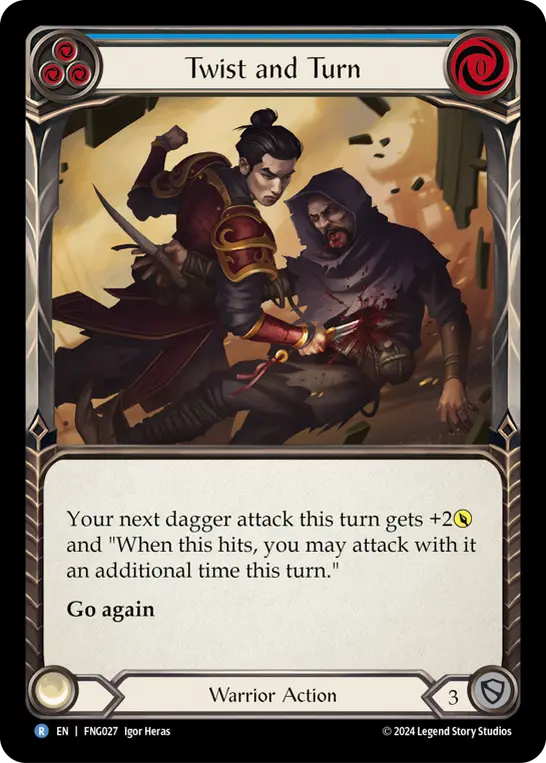 Twist and Turn card image, pitch 3
