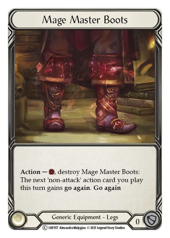 Mage Master Boots card image