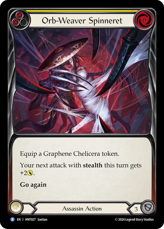 Orb-Weaver Spinneret card image, pitch 2