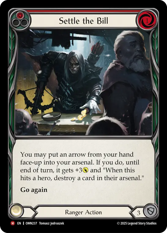 Settle the Bill card image, pitch 1