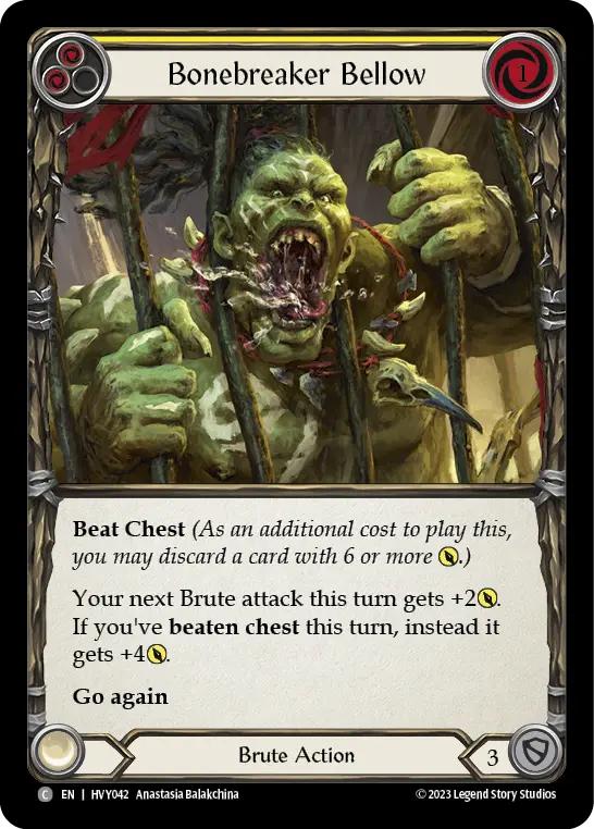 Bonebreaker Bellow card image, pitch 2