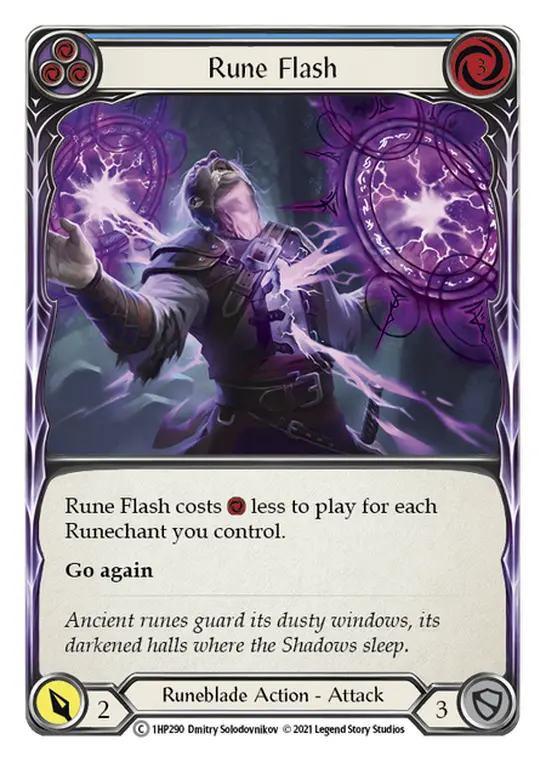 Rune Flash card image, pitch 3