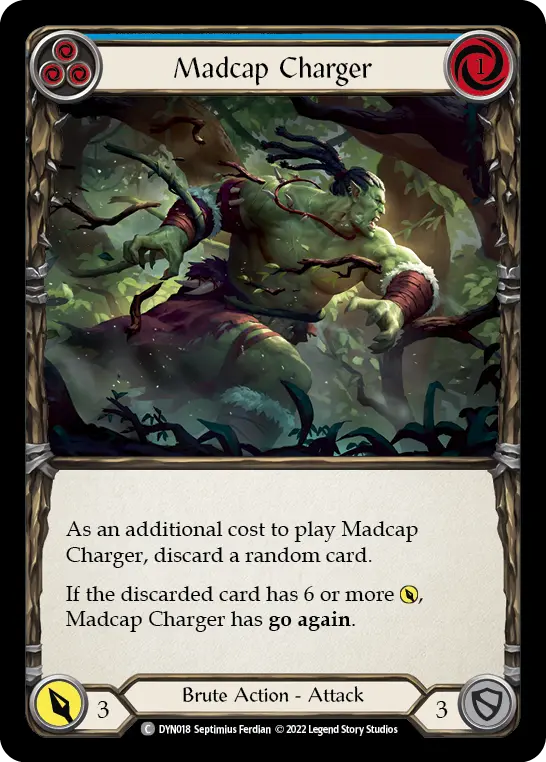 Madcap Charger card image, pitch 3
