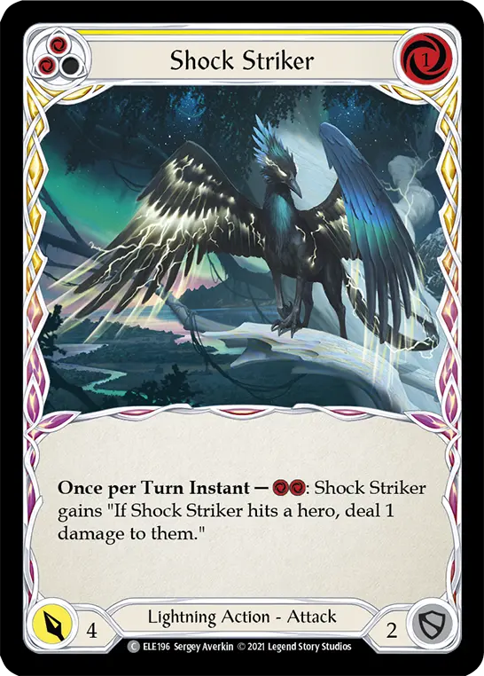 Shock Striker card image, pitch 2