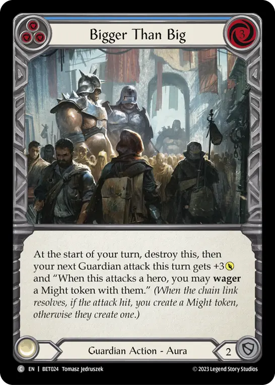 Bigger Than Big card image, pitch 3