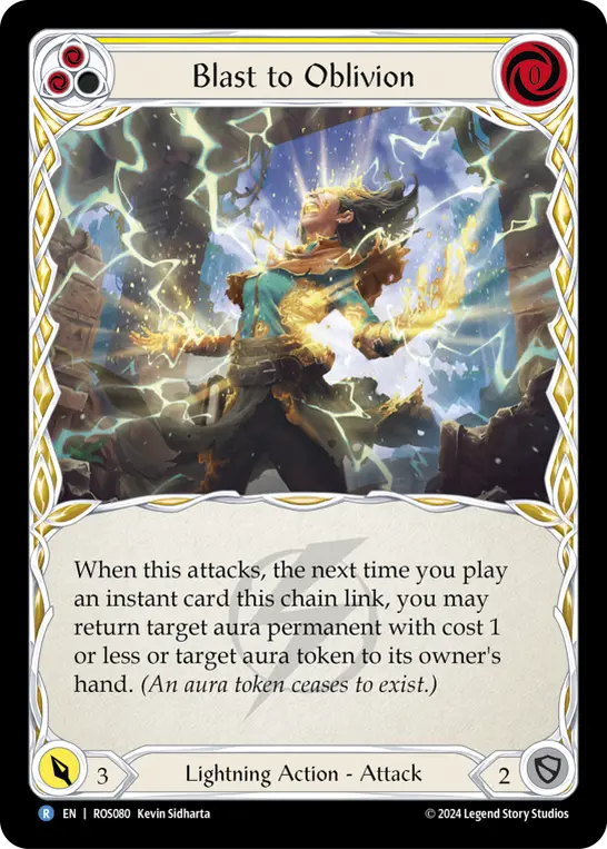 Blast to Oblivion card image, pitch 2