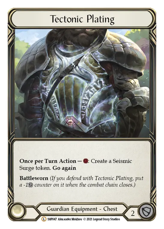 Tectonic Plating card image