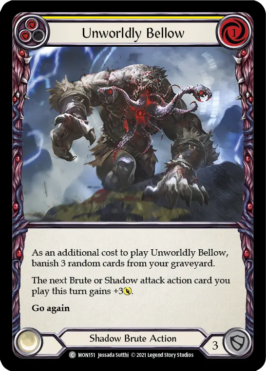 Unworldly Bellow card image, pitch 2