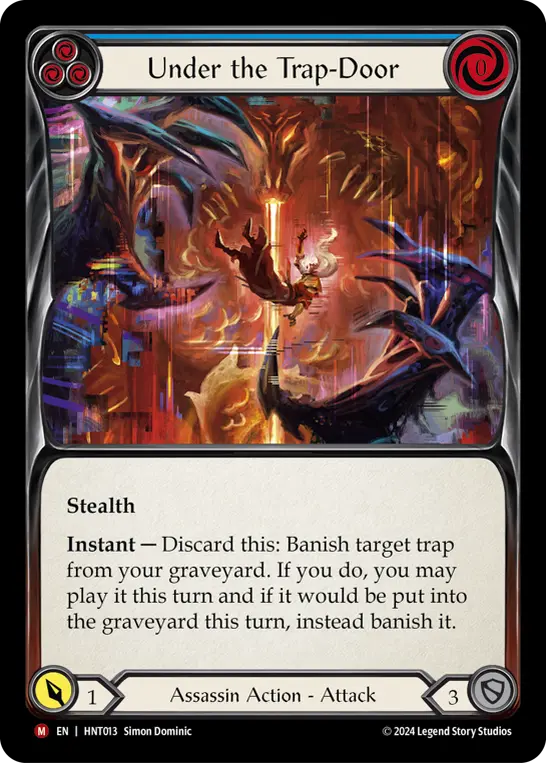 Under the Trap-Door card image, pitch 3