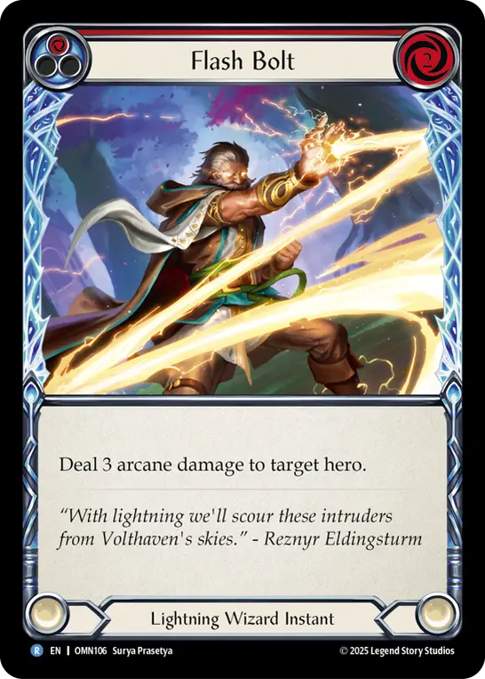 Flash Bolt card image, pitch 1