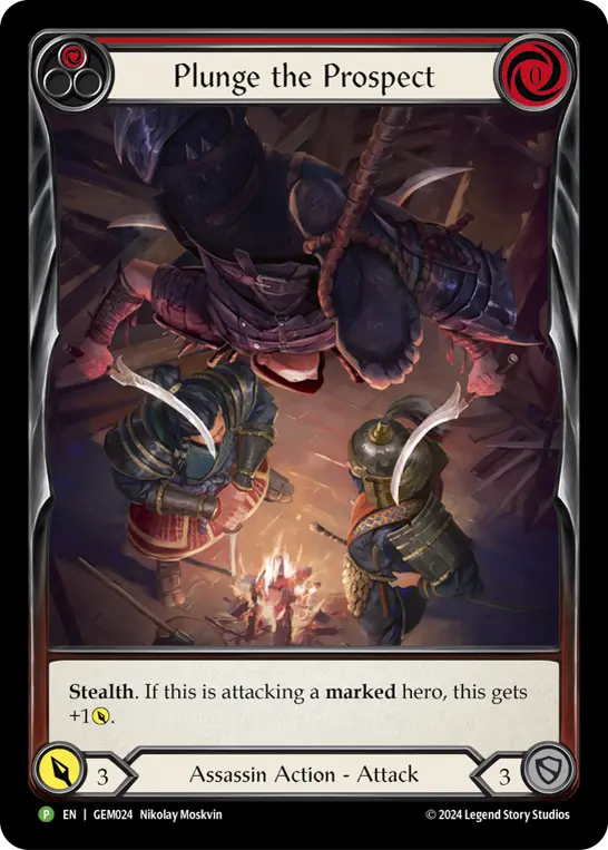 Plunge the Prospect card image, pitch 1