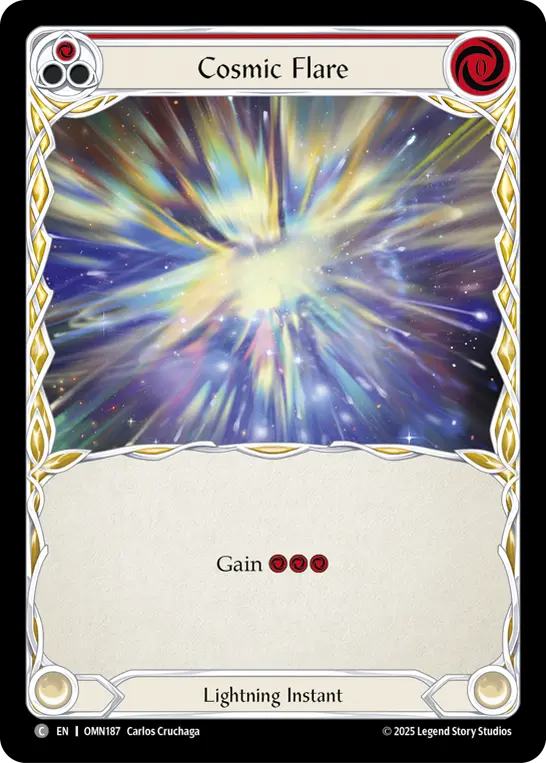 Cosmic Flare card image, pitch 1