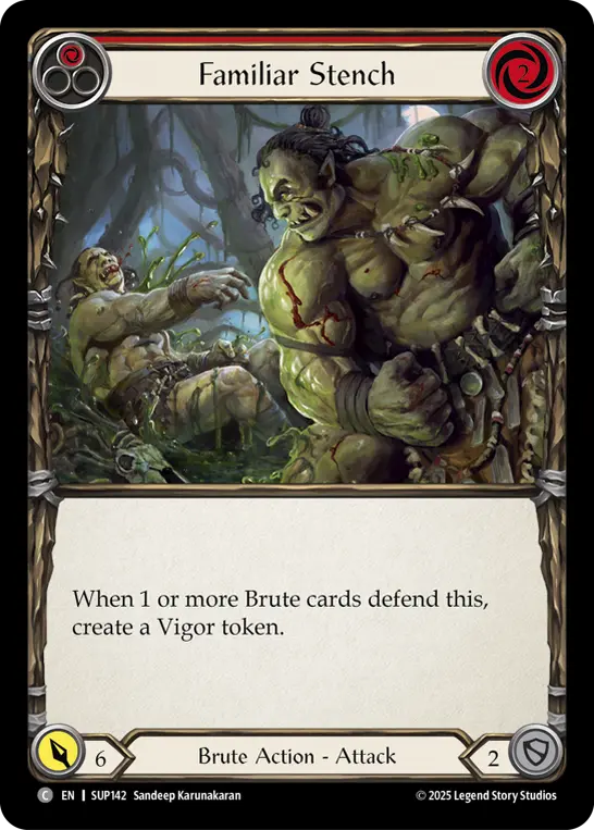 Familiar Stench card image, pitch 1
