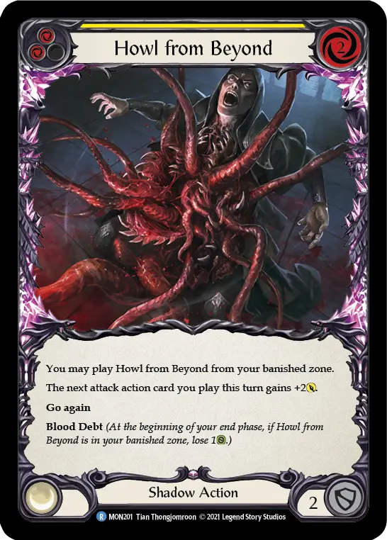 Howl from Beyond card image, pitch 2