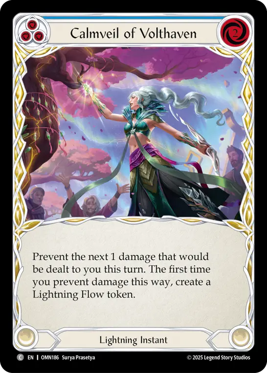 Calmveil of Volthaven card image, pitch 3