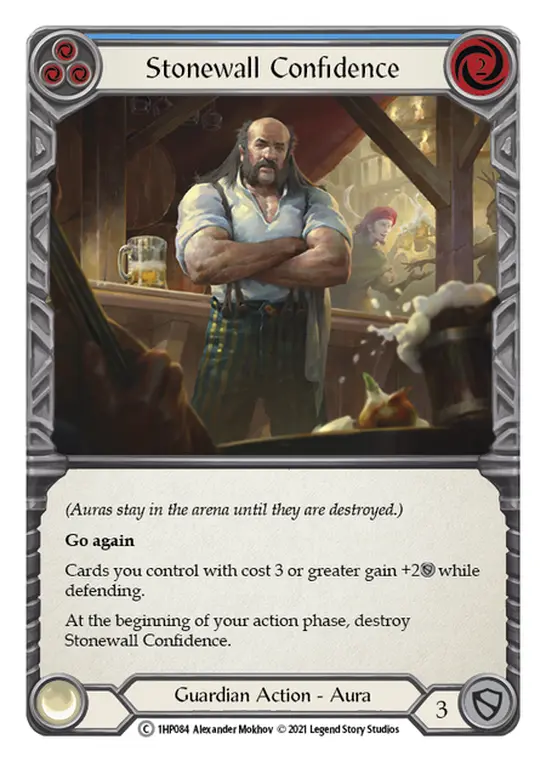 Stonewall Confidence card image, pitch 3