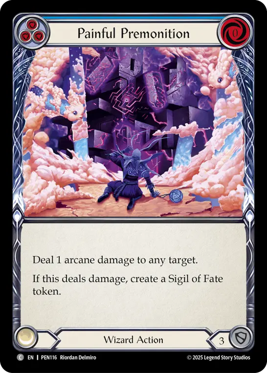 Painful Premonition card image, pitch 3