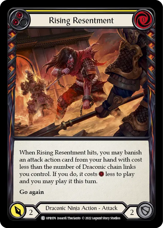 Rising Resentment card image, pitch 2
