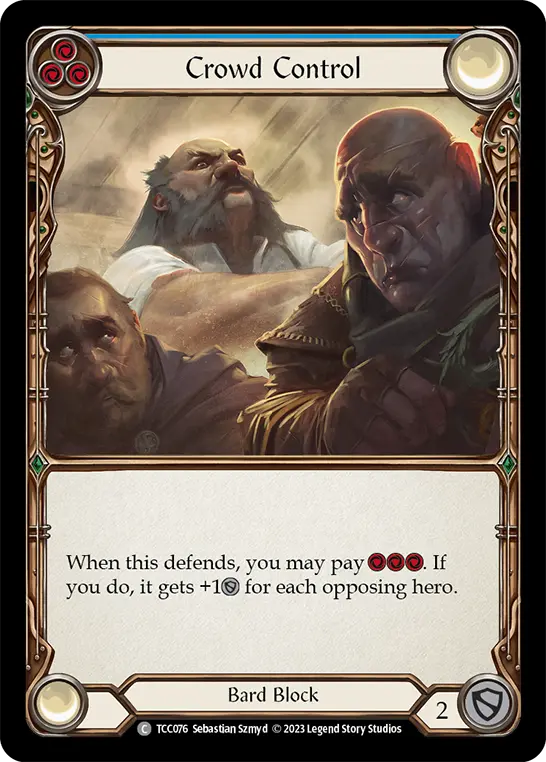 Crowd Control card image, pitch 3
