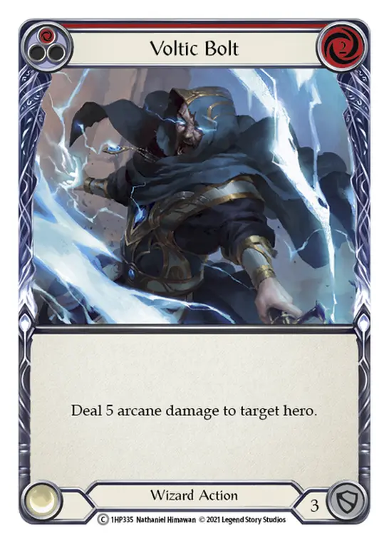 Voltic Bolt card image, pitch 1