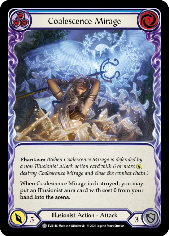 Coalescence Mirage card image, pitch 3