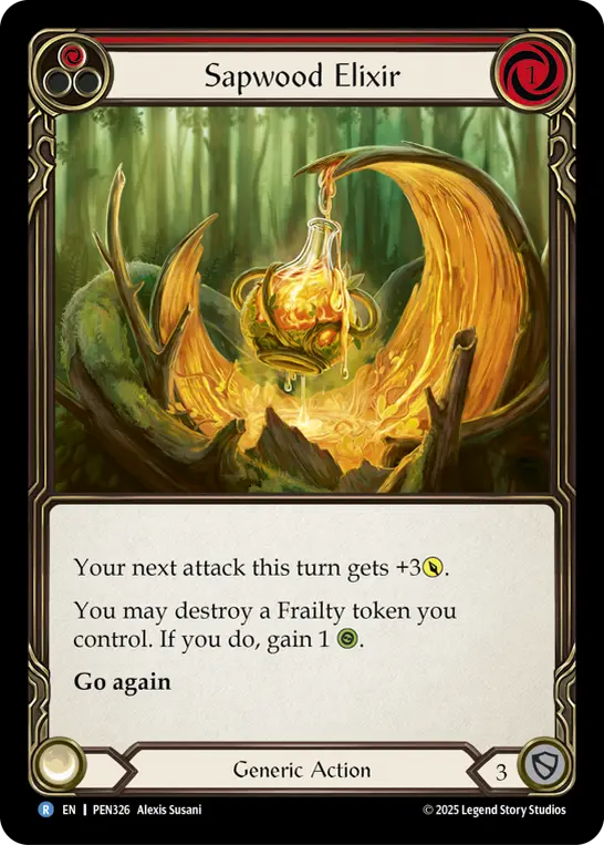 Sapwood Elixir card image, pitch 1