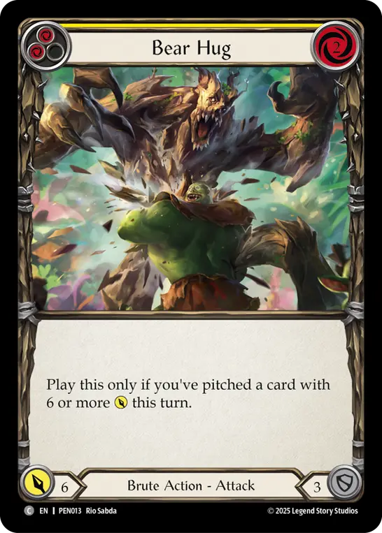 Bear Hug card image, pitch 2