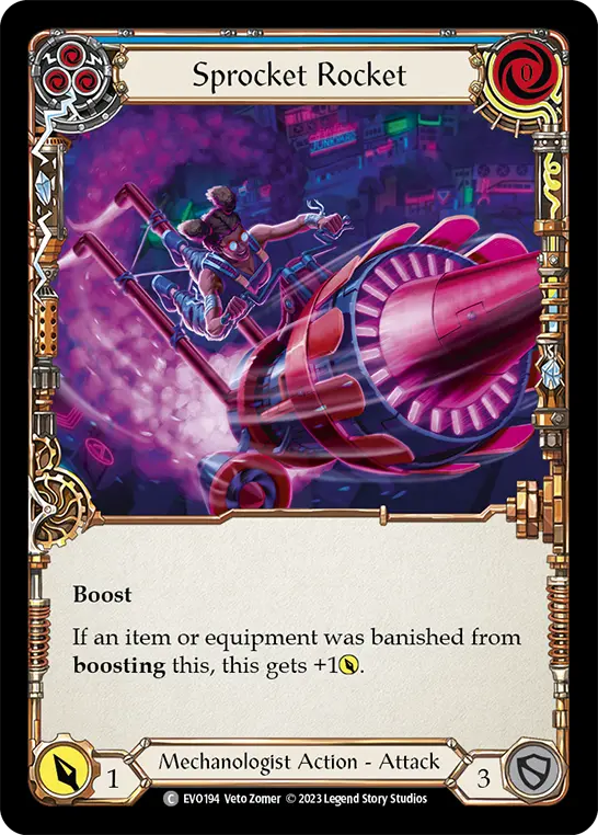 Sprocket Rocket card image, pitch 3