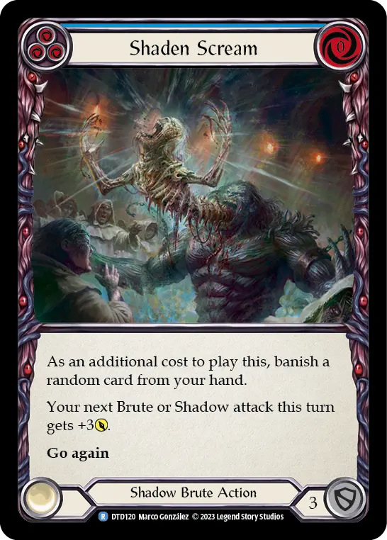 Shaden Scream card image, pitch 3